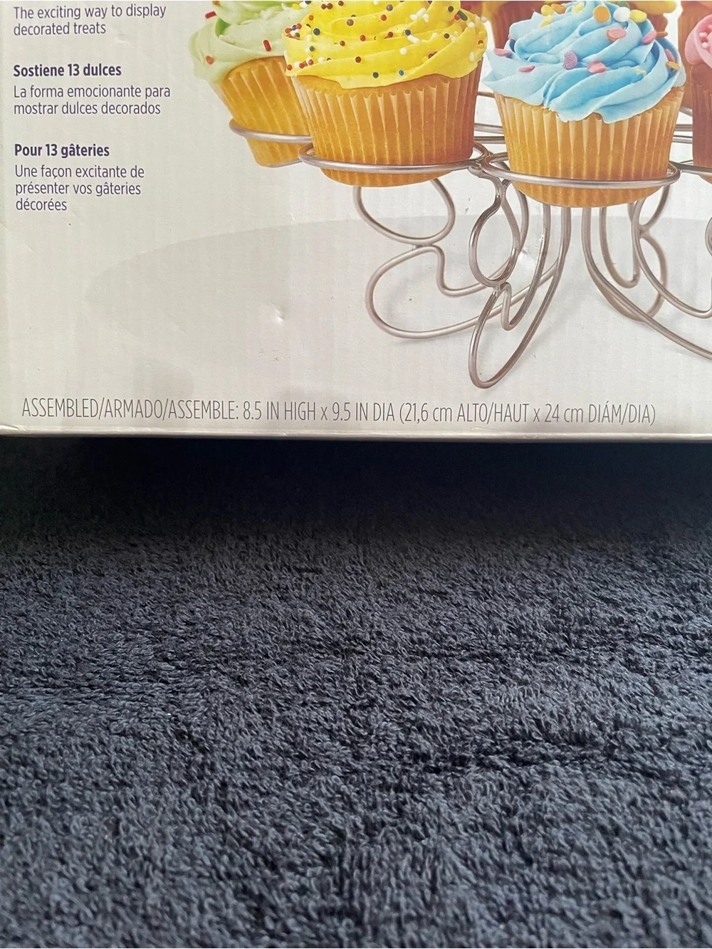 Wilton Silver Cupcake Dessert Stand